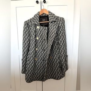 Coach double breasted pea coat sz 4